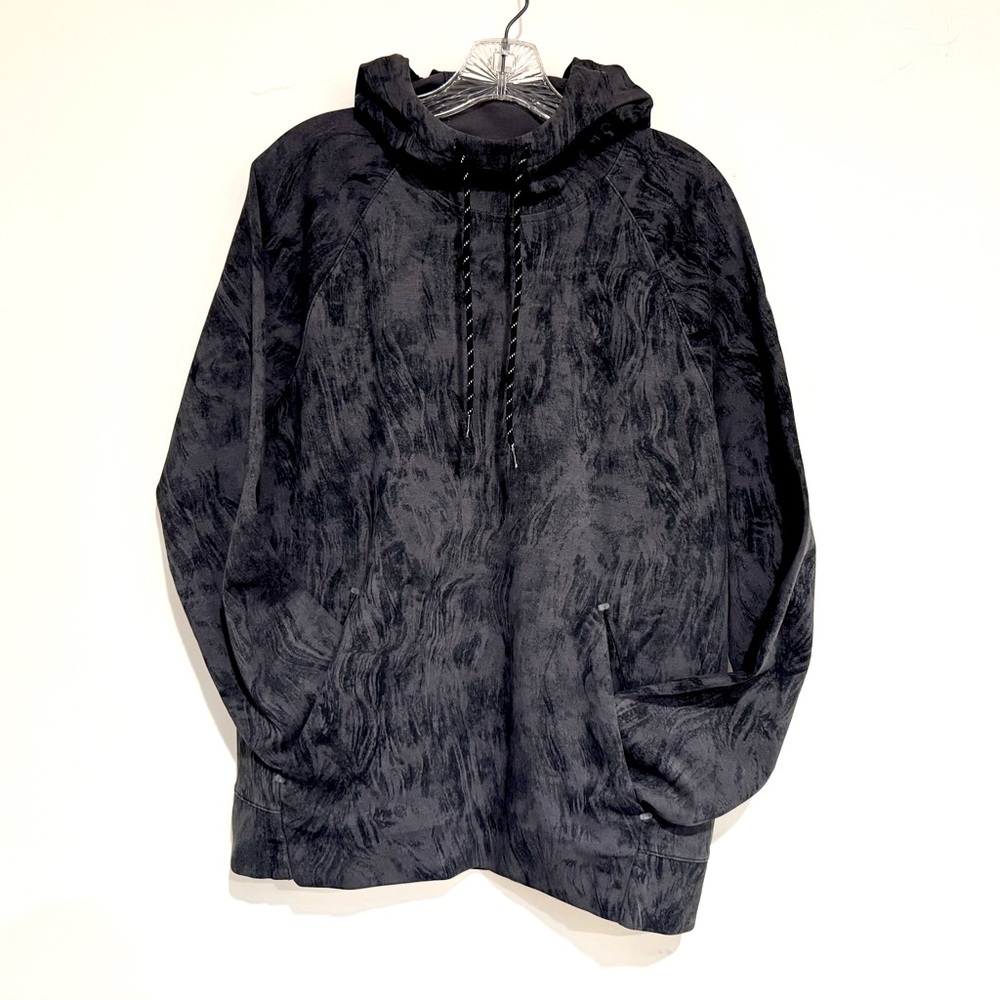 Old Navy Active Grey Print Hoodie